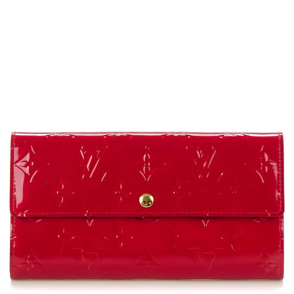 Louis Vuitton Vernis Sarah Wallet Pomme D'Amour 1 of 7