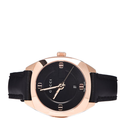 Gucci Stainless Steel Calfskin 29mm GG2570 Quartz Watch Black 4 of 11