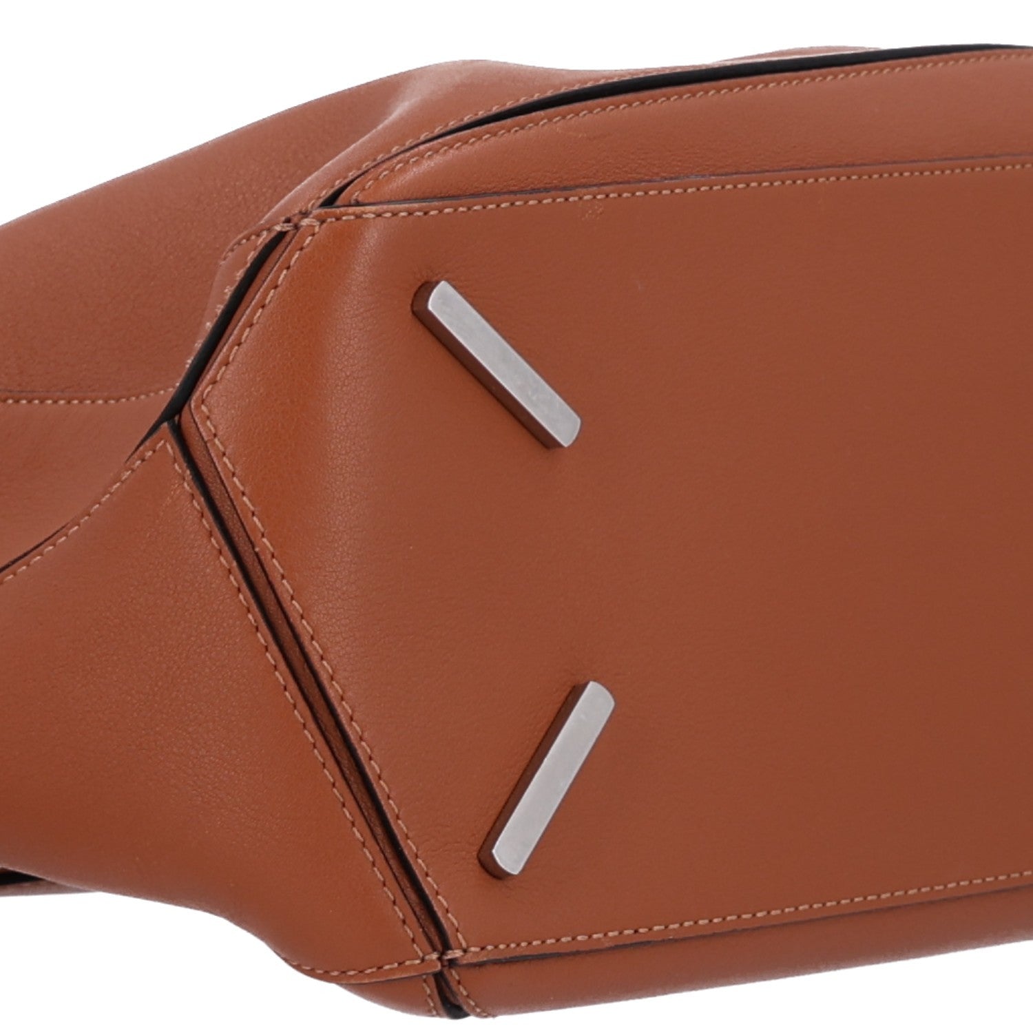 Loewe Calfskin Medium Puzzle Bag Tan 9 of 10
