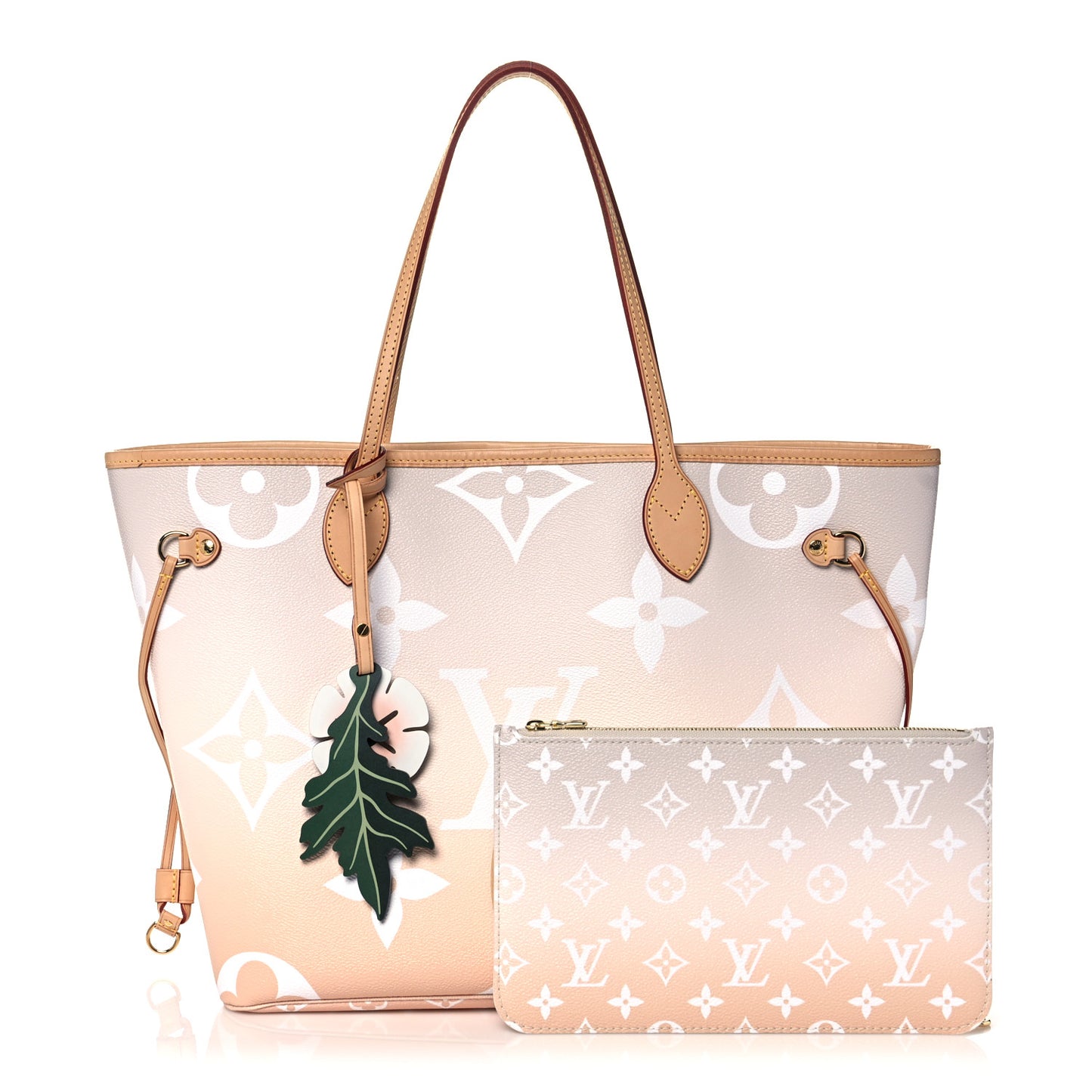 Monogram Giant By The Pool Neverfull MM Brume