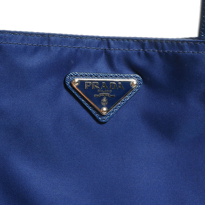 Prada Tessuto Saffiano Tote Bleuette 5 of 10