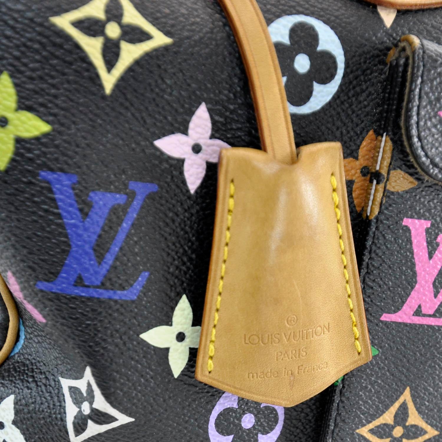 Louis Vuitton Monogram Multicolor Speedy 30 Black 8 of 11