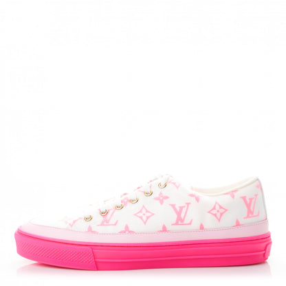 Louis Vuitton Technical Fabric Monogram Stellar Sneakers 39 Rose Pop 1 of 8