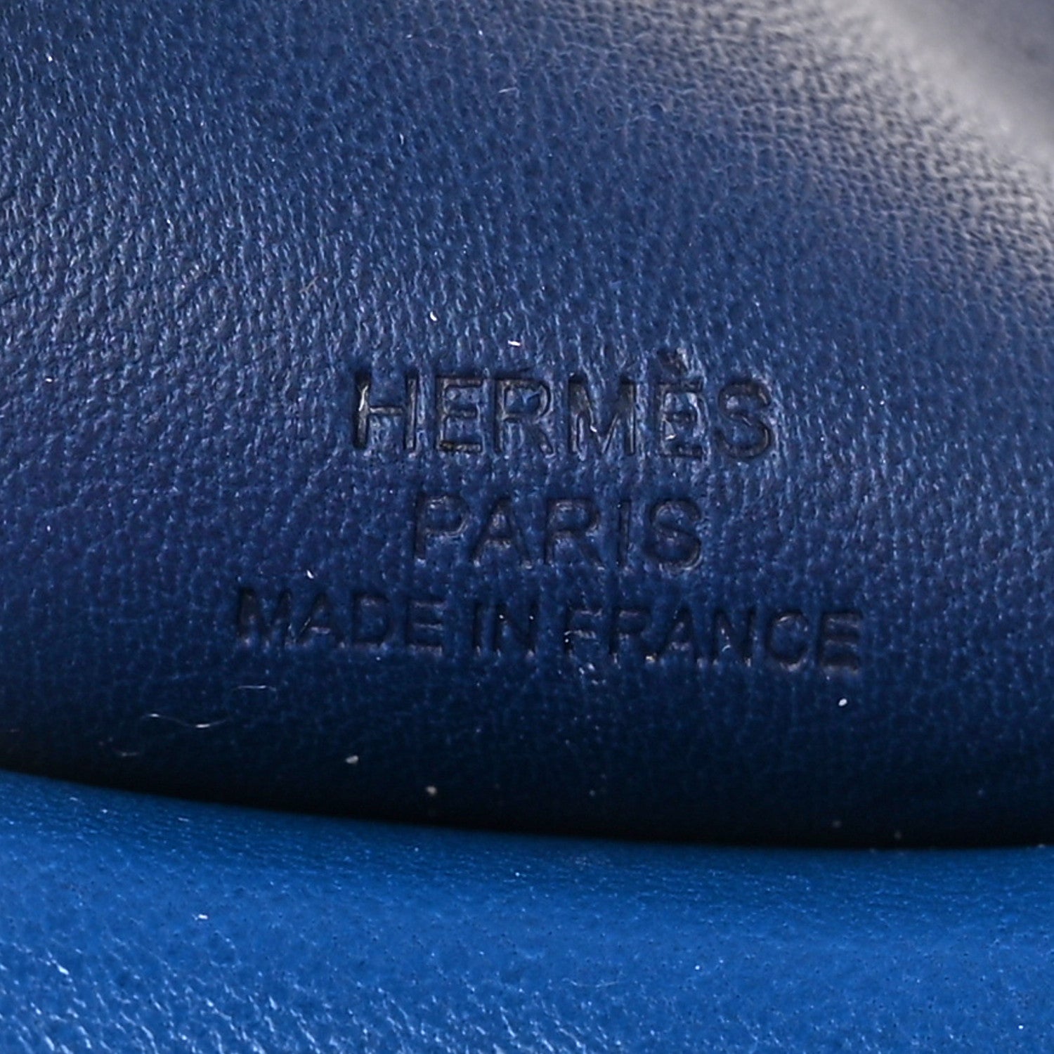 Hermes Milo Lambskin Grigri Rodeo Pegase Horse Bag Charm Bleu France Mauve Sylvestre Bleu Saphir 3 of 4