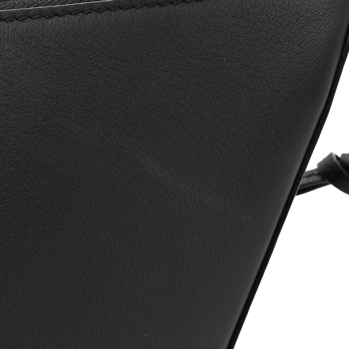 Calfskin Mini Hammock Hobo Black