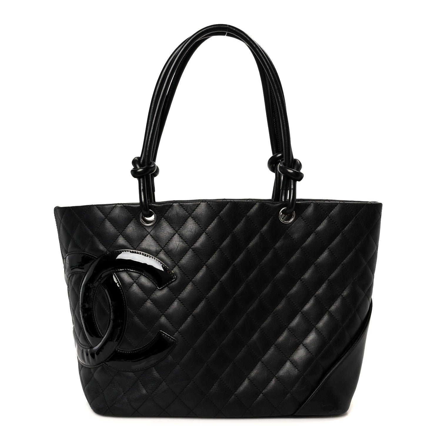Chanel Calfskin Quilted Large Cambon Tote Black 1 of 10