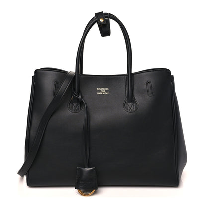 Balenciaga Smooth Calfskin Hampton Carry All Bag Black 1 of 10