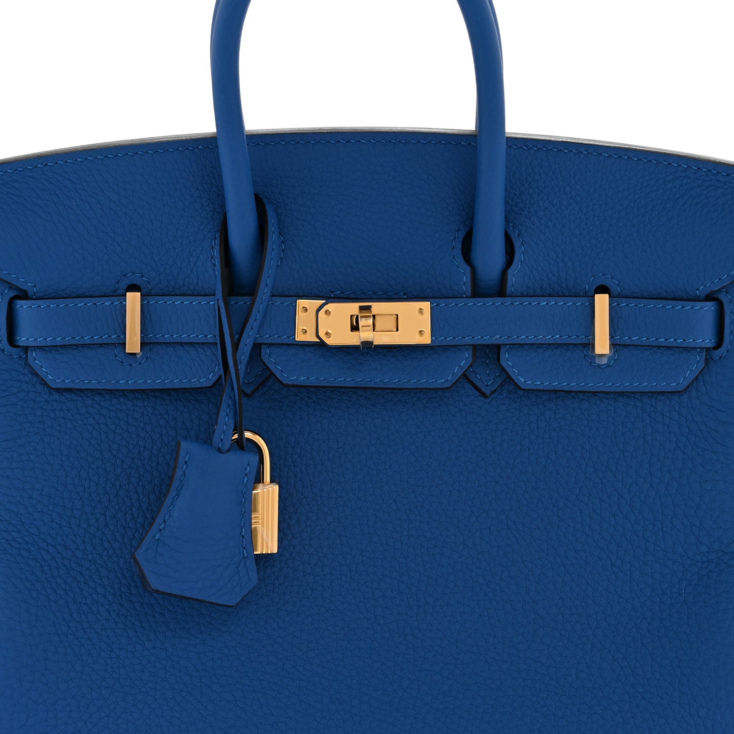 Togo Birkin 25 Bleu Zellige