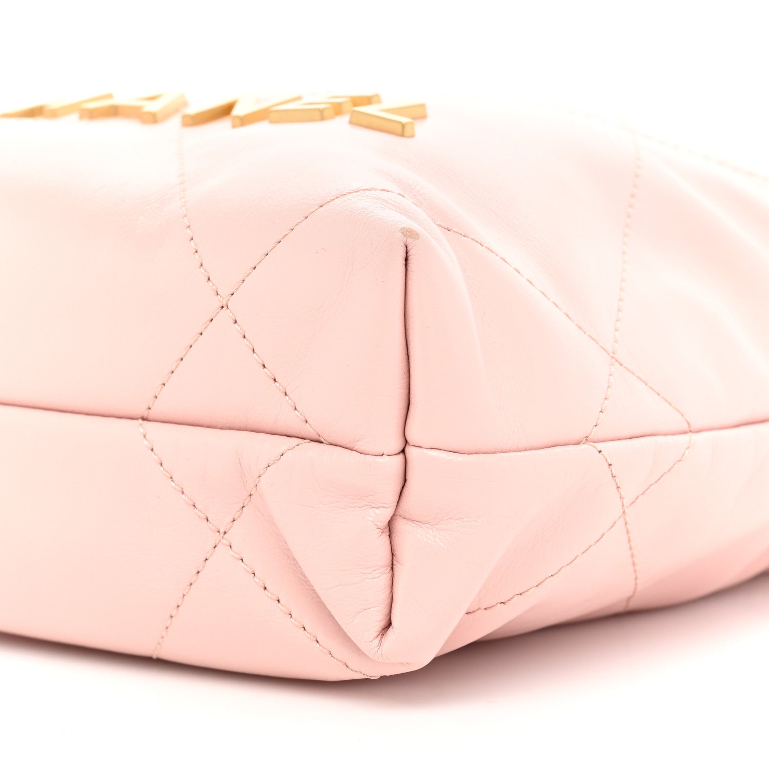 Chanel Shiny Calfskin Quilted Mini Chanel 22 Rose Clair 8 of 13