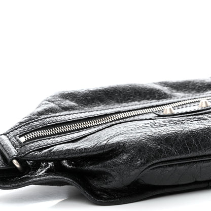 Balenciaga Lambskin Classic Hardware Neo Lift Hip Bag Black 9 of 10