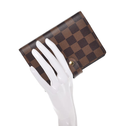 Louis Vuitton Damier Ebene Small Ring Agenda Cover 2 of 8