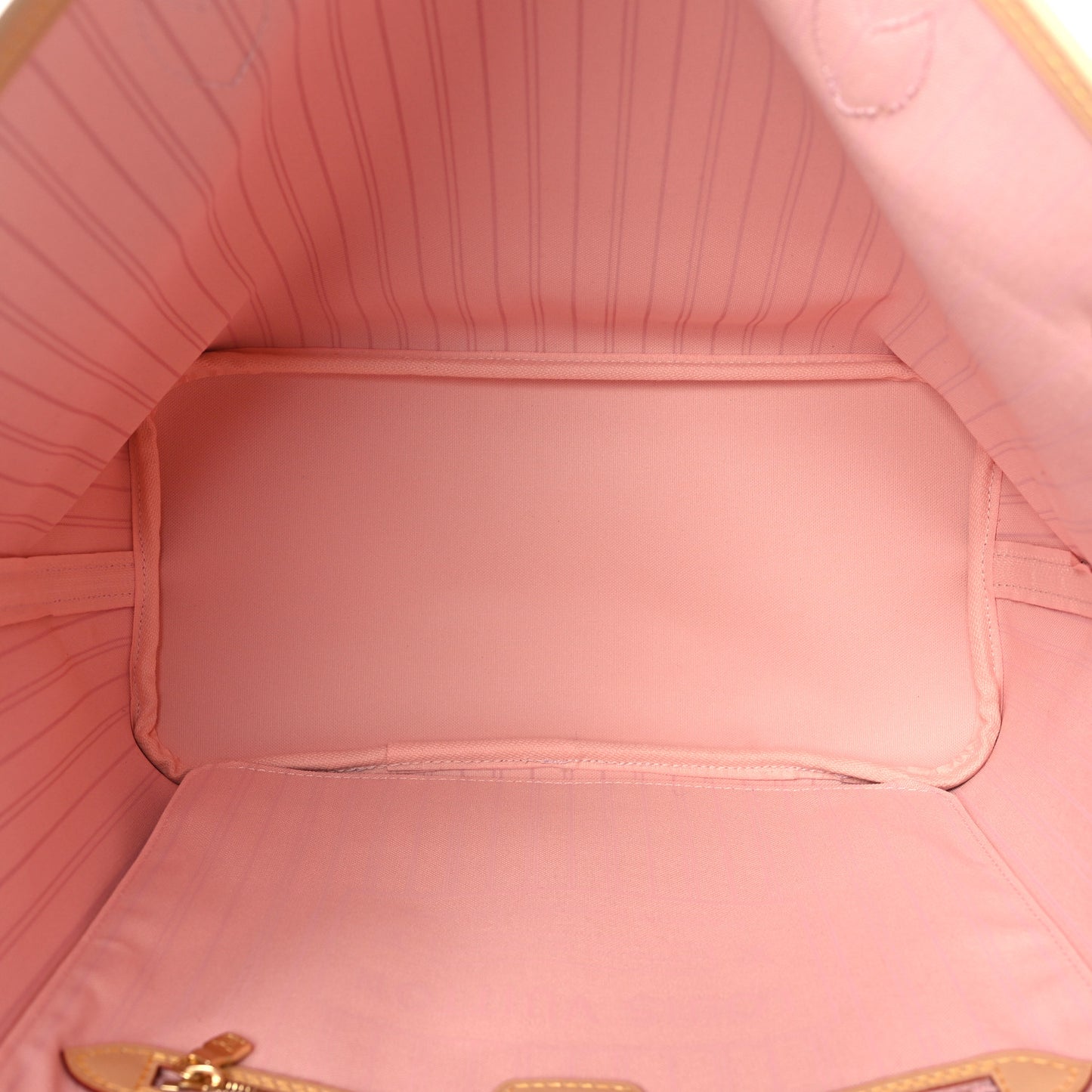 Damier Azur Neo Neverfull MM Rose Ballerine