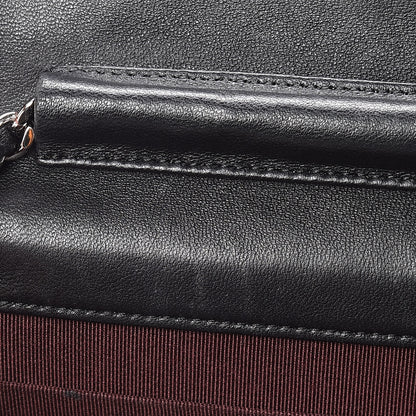 Chanel Lambskin Quilted Wallet On Chain WOC Black 14 of 18