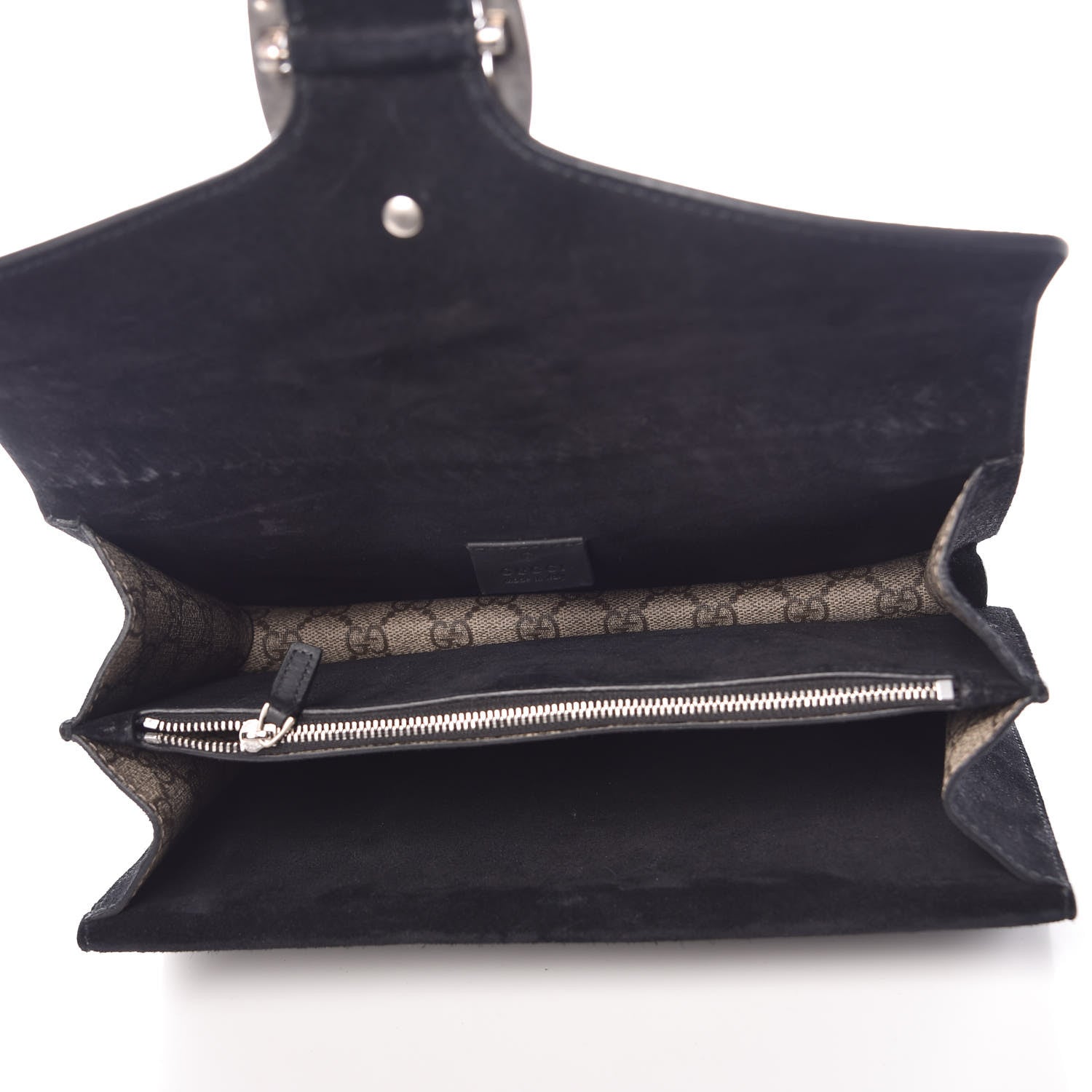 Gucci GG Supreme Monogram Small Dionysus Shoulder Bag Black 5 of 12
