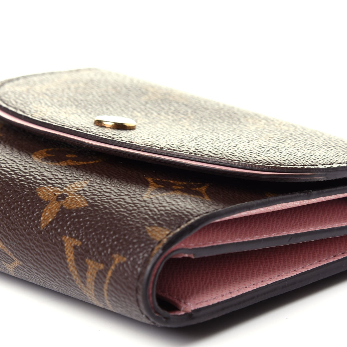 Monogram Ariane Compact Wallet Rose Ballerine