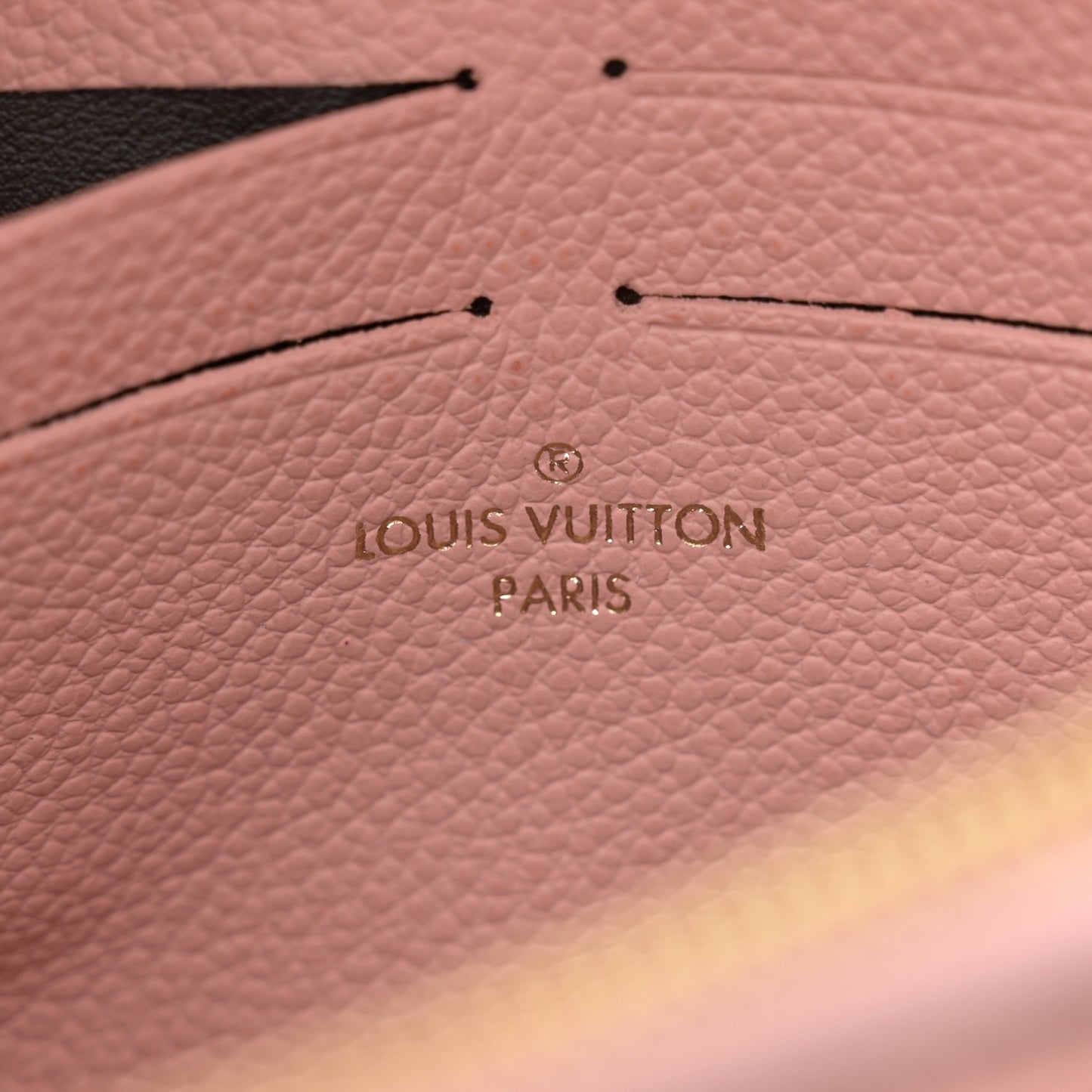Empreinte Vavin Chain Wallet Rose Poudre
