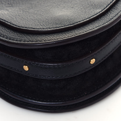 Chloe Calfskin Suede Small Nile Bracelet Bag Black 10 of 18