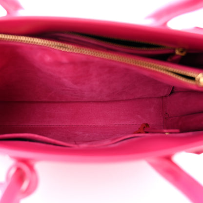 Saint Laurent SAINT LAURENT Calfskin Small Sac De Jour Lipstick Fuchsia 5 of 10