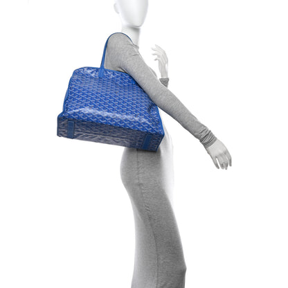 Goyard Goyardine Sac Hardy Pet Carrier PM Sky Blue 2 of 10