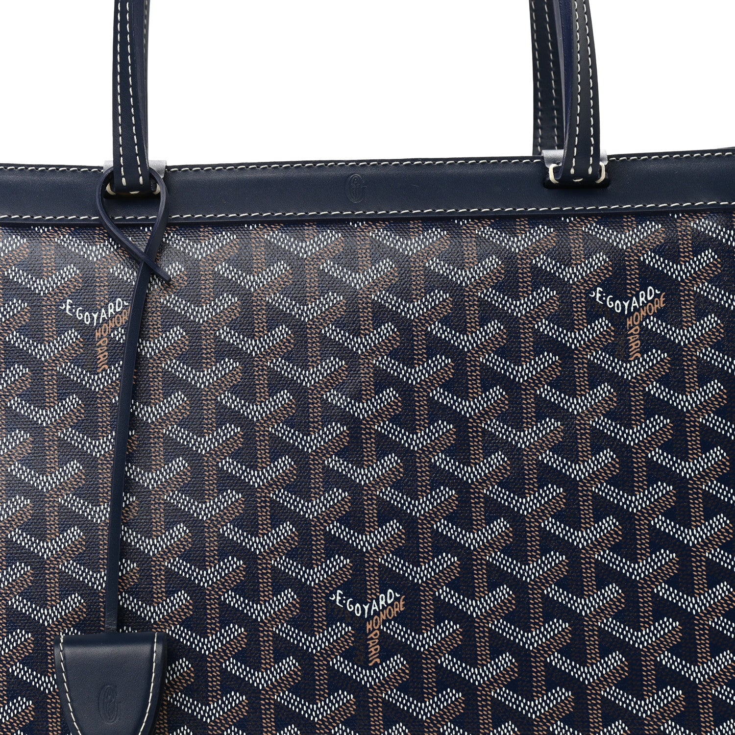 Goyard Goyardine Bellechasse PM Navy 9 of 11