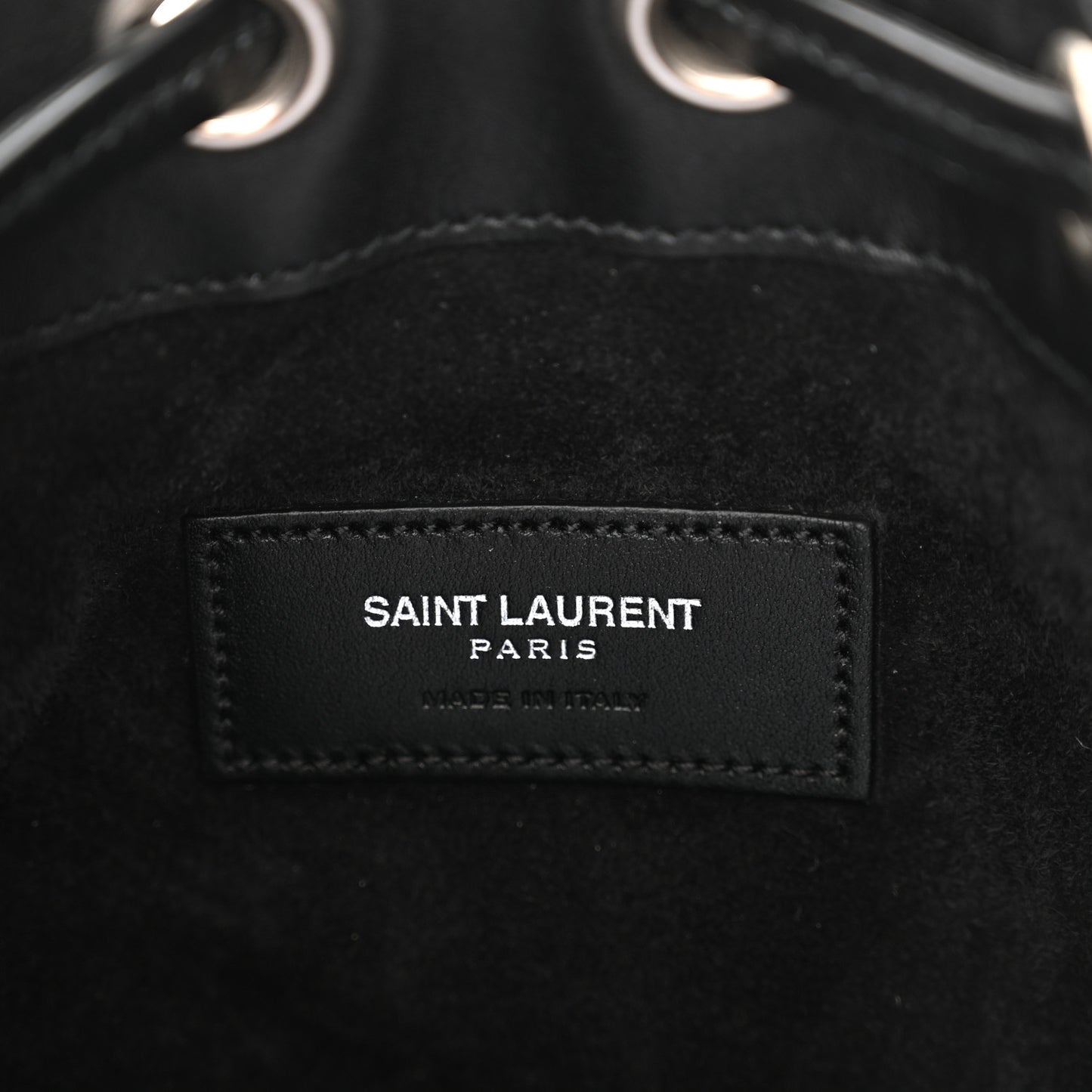 Calf Hair Calfskin Leopard Print Small Emmanuelle Bucket Bag Red