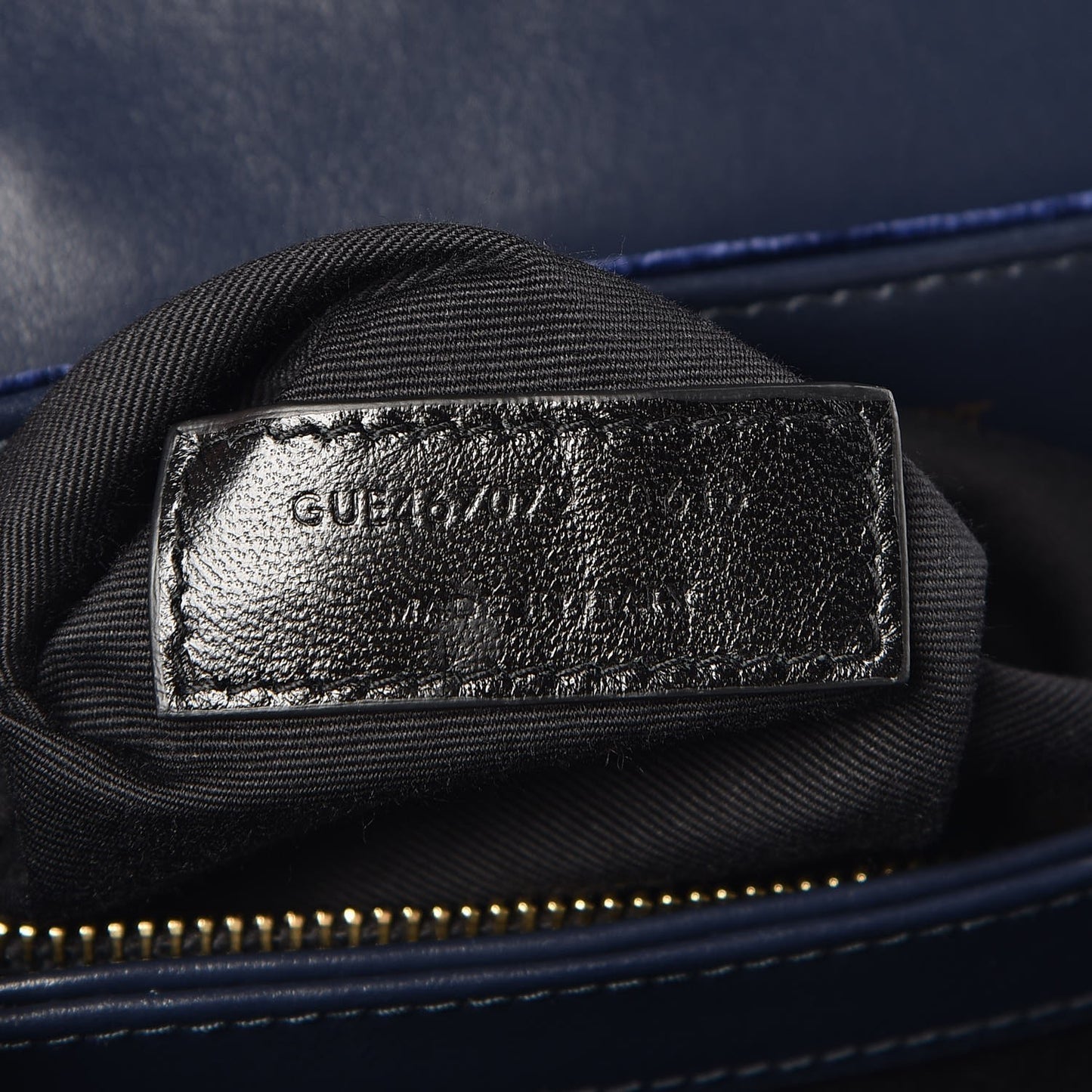 Velvet Y Quilted Monogram Toy Loulou Crossbody Bag Navy
