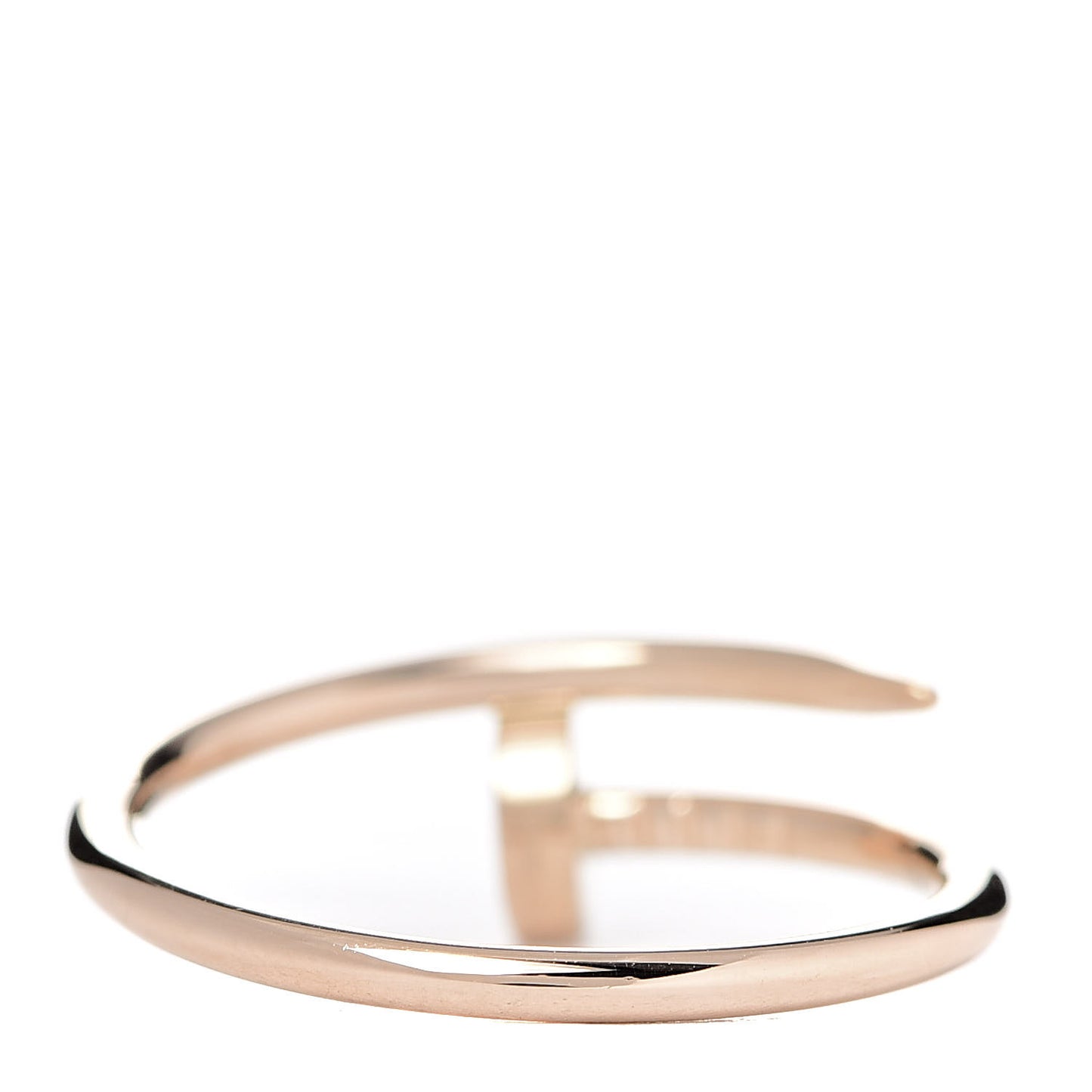 18K Pink Gold Small Juste Un Clou Ring 57 8