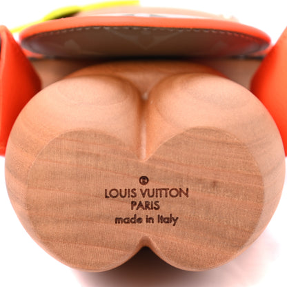 Louis Vuitton Wood Monogram Satellite Vivienne Doll Silver 4 of 6