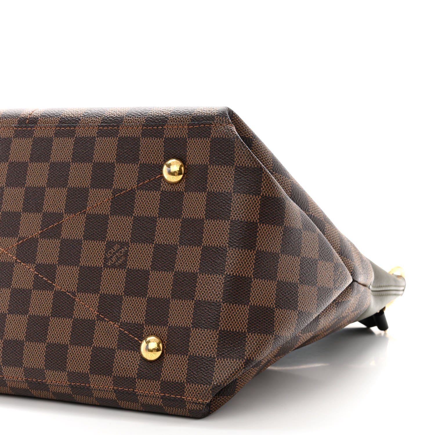 Louis Vuitton Damier Ebene Calfskin Maida Khaki 10 of 12