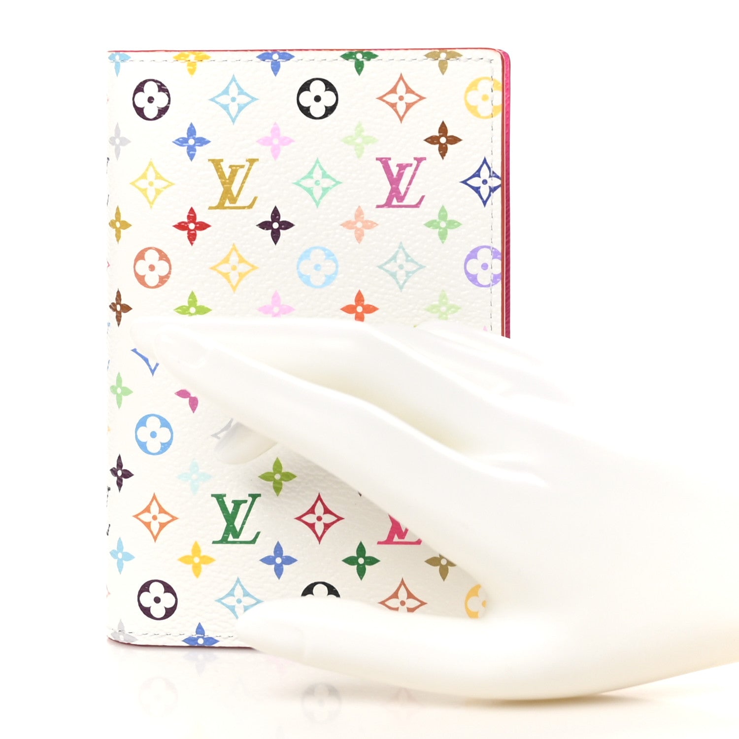 Louis Vuitton LV X TM Monogram Multicolor Passport Cover White 2 of 8