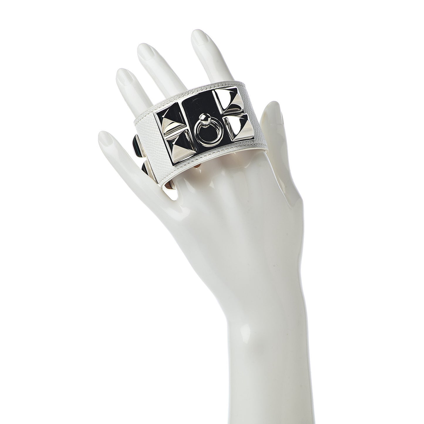 Epsom Collier de Chien CDC Bracelet S White