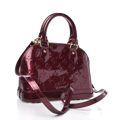 Louis Vuitton Vernis Alma BB Rouge Fauviste 3 of 8
