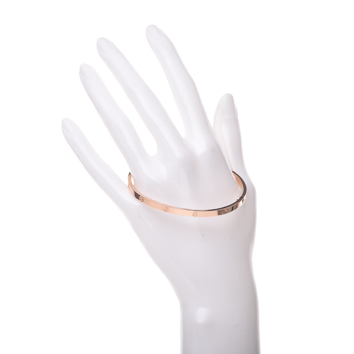 Cartier 18K Pink Gold Small LOVE Bracelet 19 2 of 5