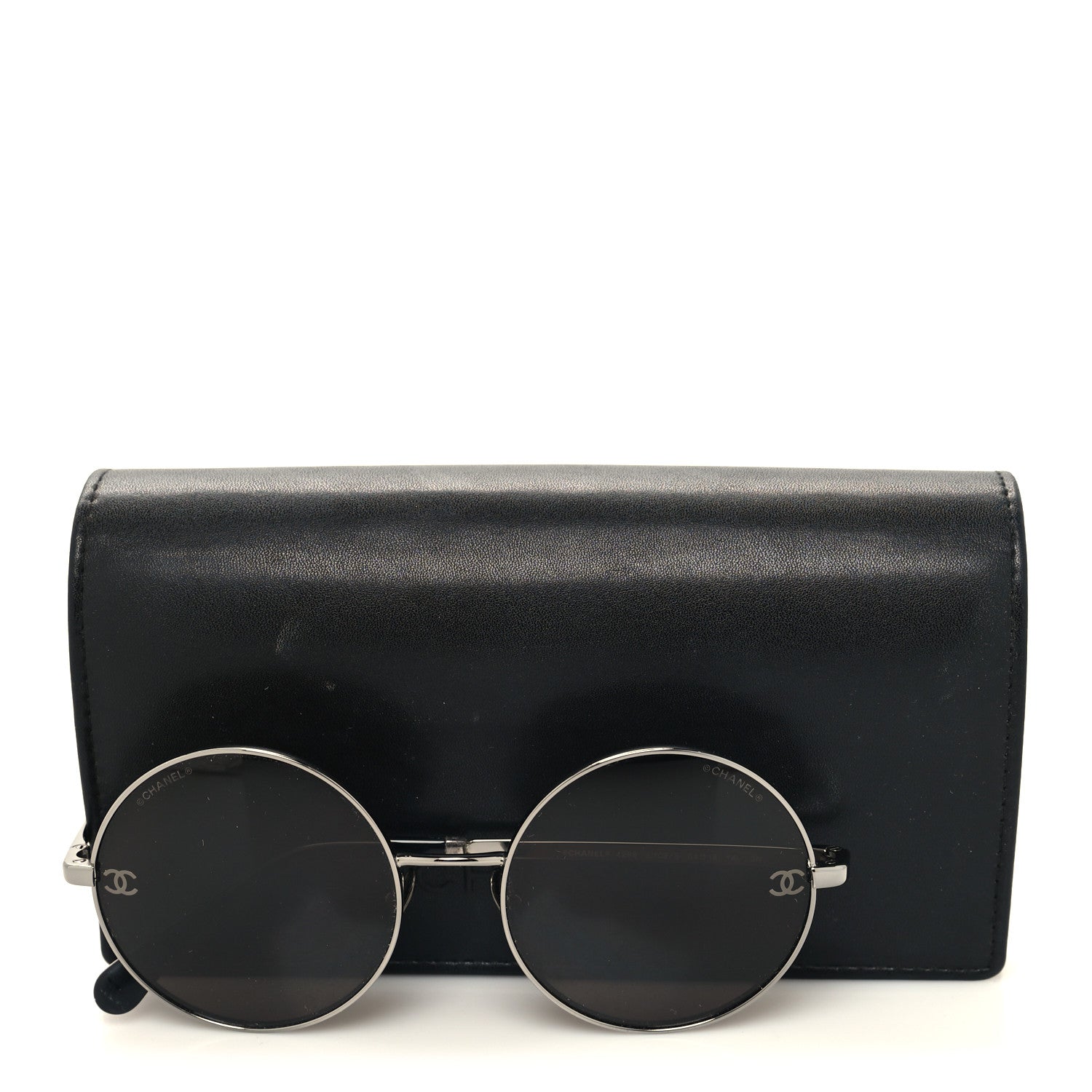 Chanel Round Sunglasses 4268 Black 9 of 9