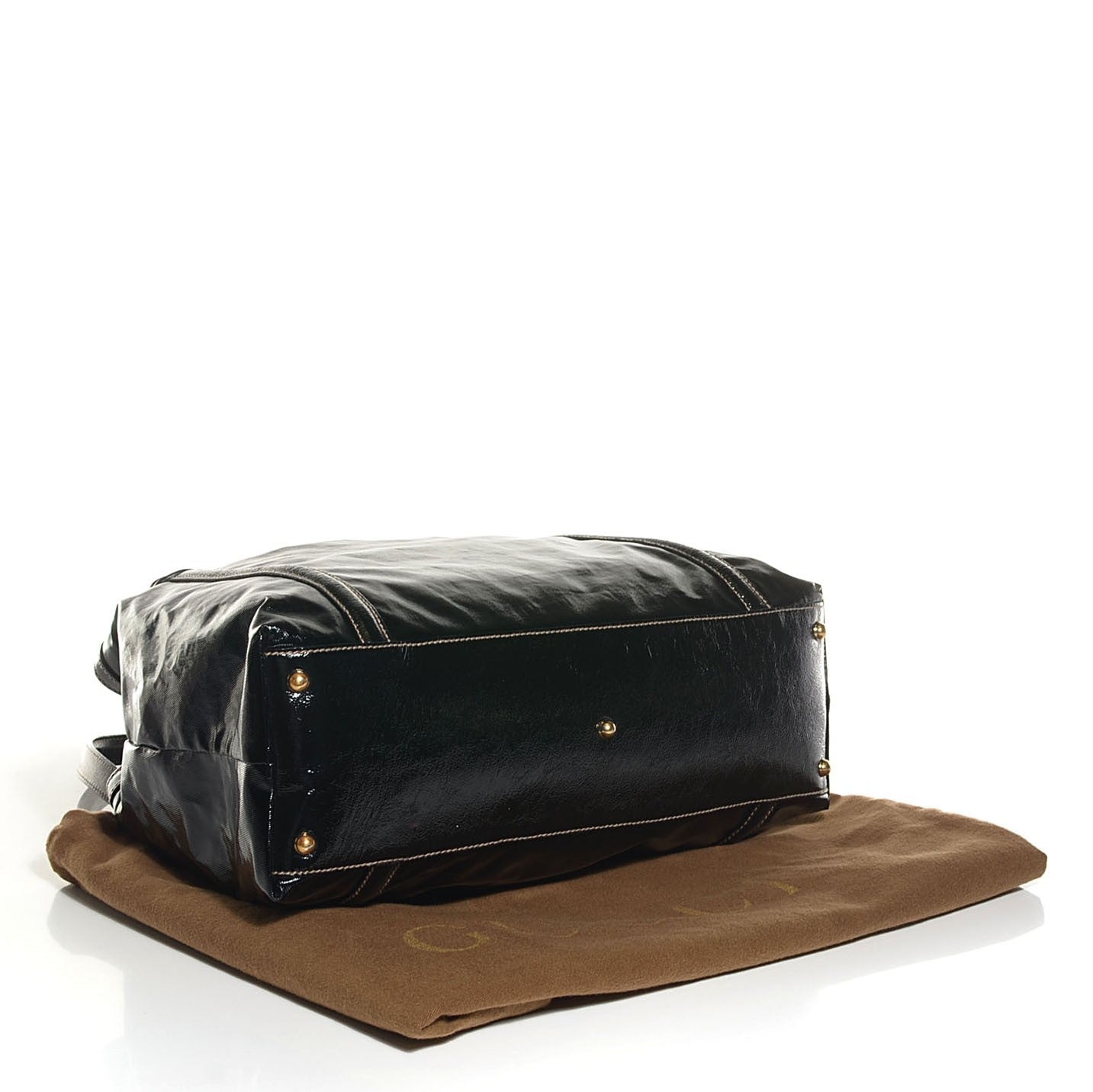 Gucci Dialux Medium Britt Tote Black 4 of 9