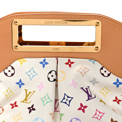Louis Vuitton Monogram Multicolor Judy MM  White 7 of 10