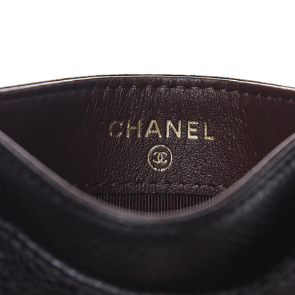 Chanel Caviar Quilted Card Holder Black 6 of 9