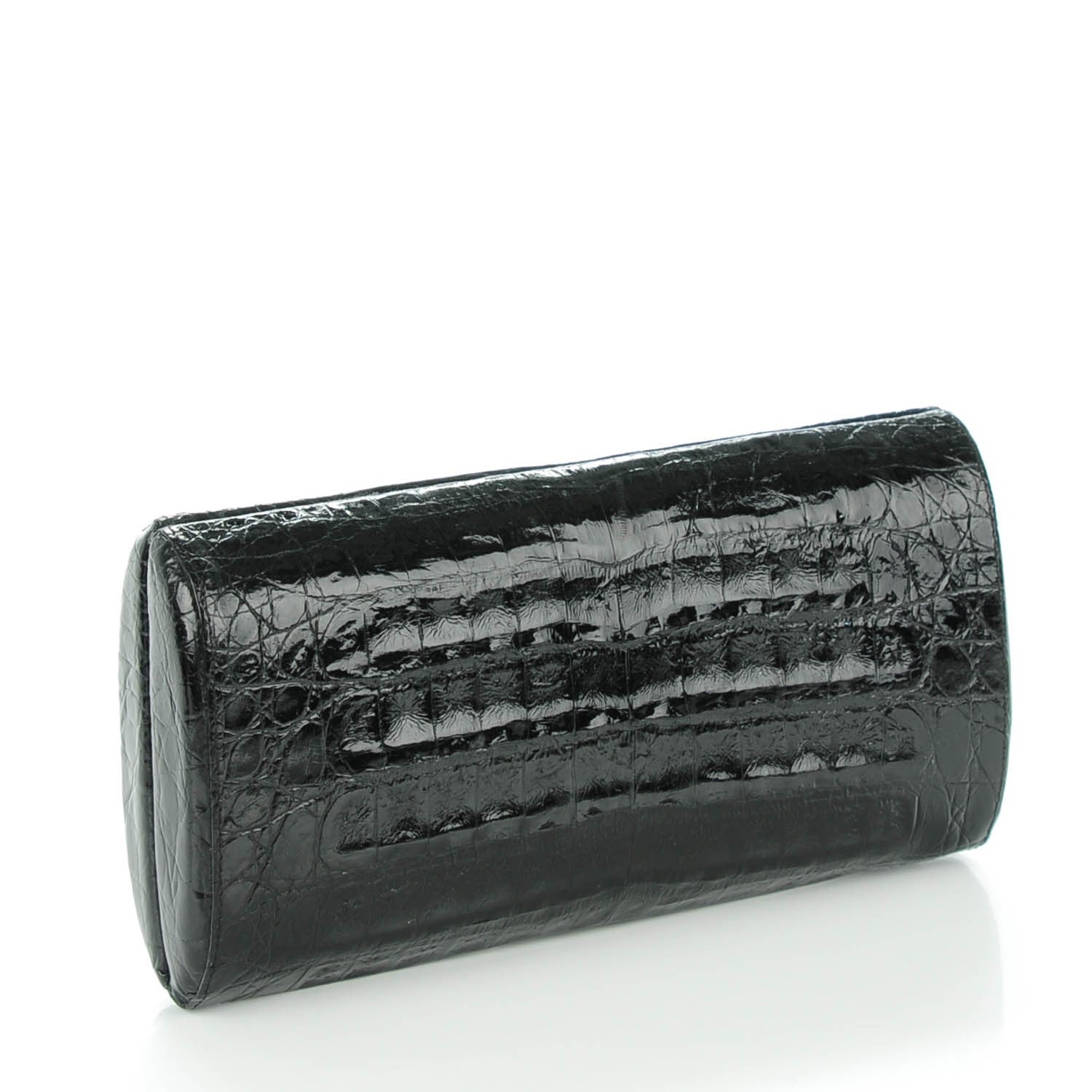 Nancy Gonzalez Crocodile Clutch Black 3 of 7