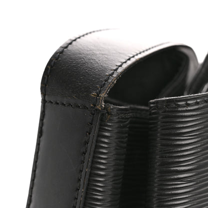 Louis Vuitton Epi Sac D'epaule Black 13 of 16