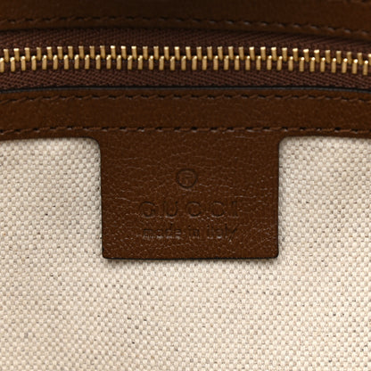 Gucci Monogram Calfskin Large Horsebit 1955 Tote Bag Beige Brown Sugar 6 of 10