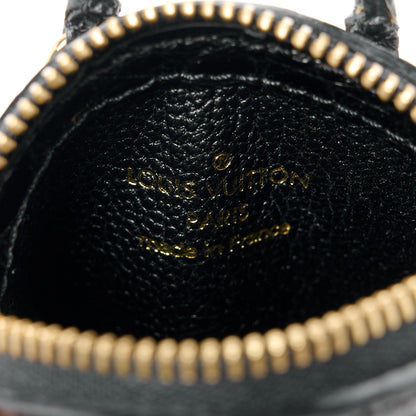 Louis Vuitton Alligator Mini Lockit Bag Charm Black 6 of 12