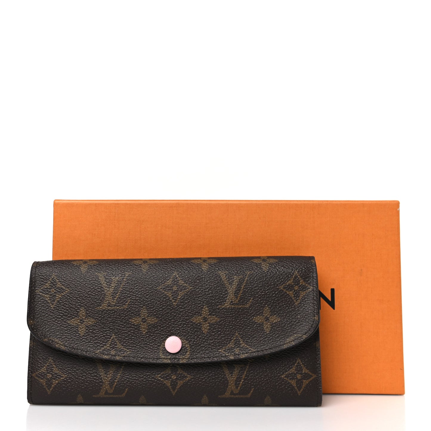 Monogram Emilie Wallet Rose Ballerine