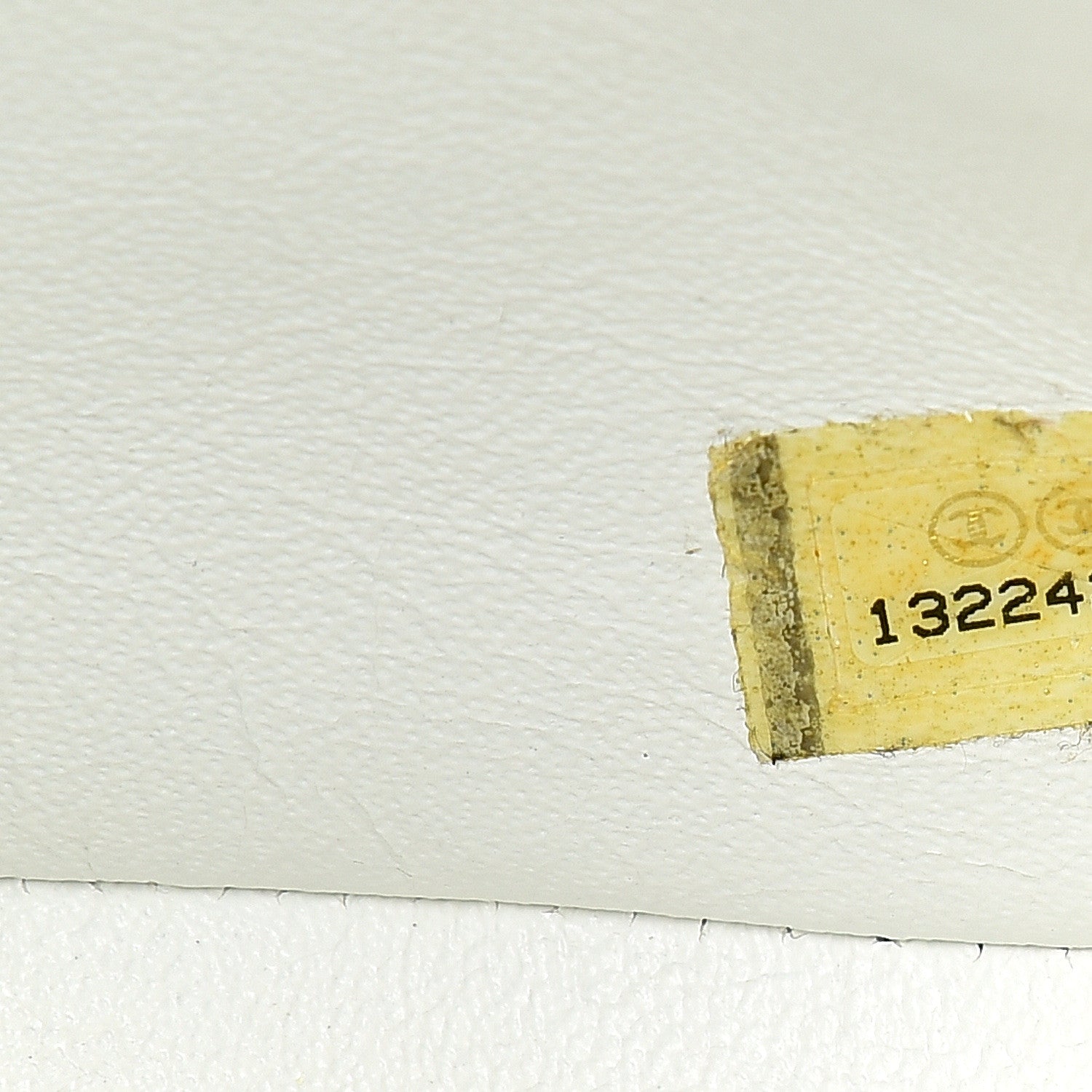 Chanel Caviar Quilted Jumbo Single Flap White 6 of 12