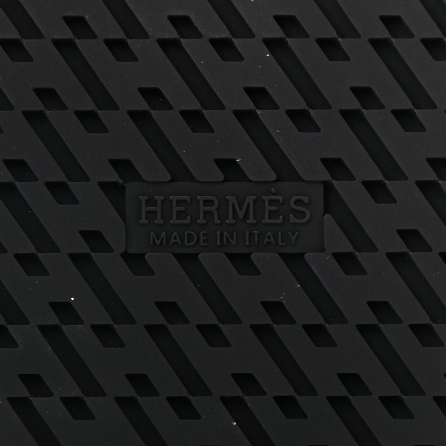 Hermes Calfskin Womens Takara Sandals 38.5 Black 6 of 8
