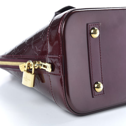 Louis Vuitton Vernis Alma PM Rouge Fauviste 7 of 9