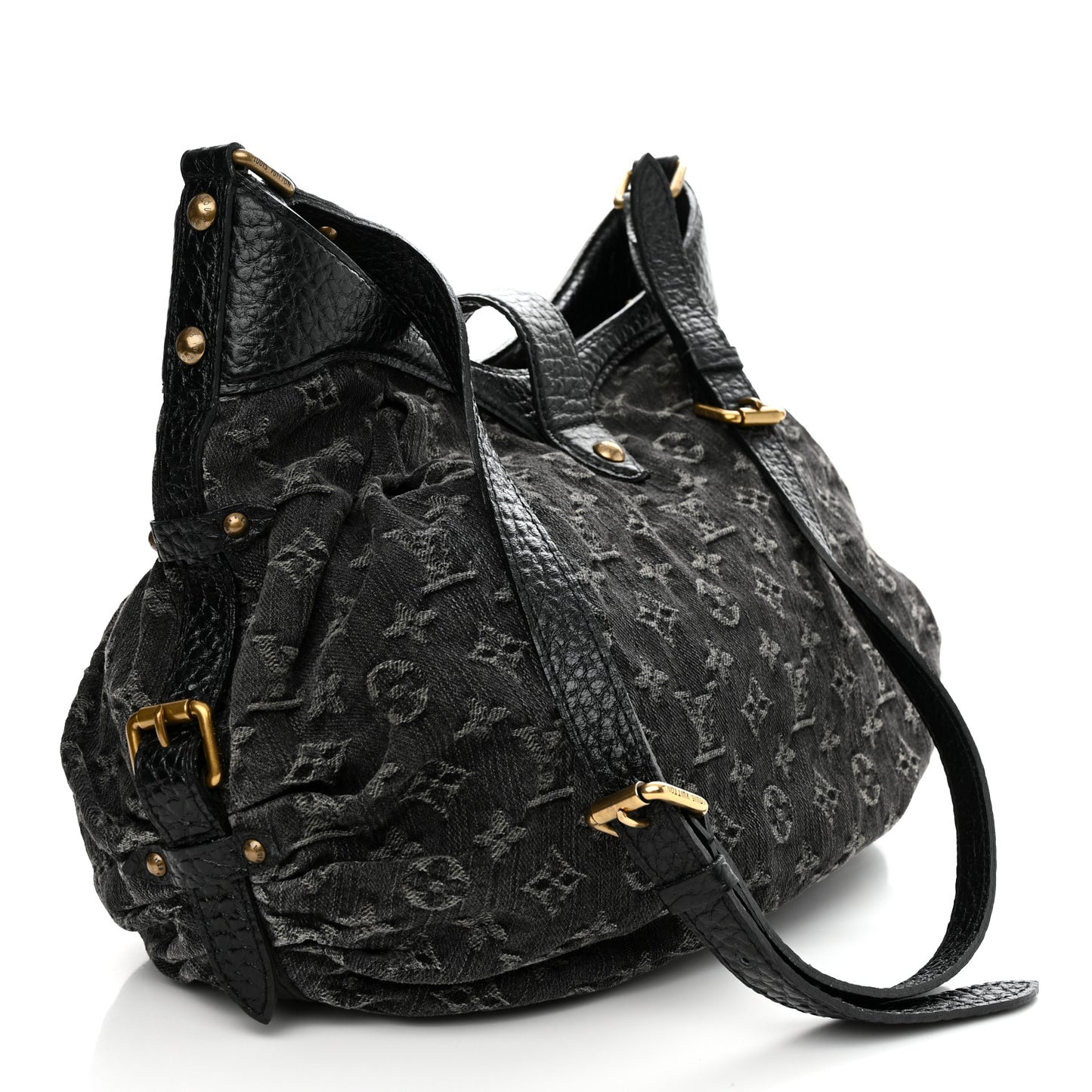 LOUIS VUITTON Denim Mahina XS Black
