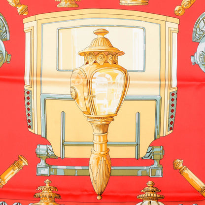 Hermes Silk Feux de Route Scarf 90 1 of 6