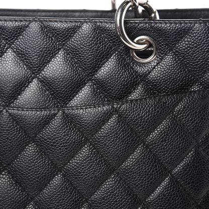 Chanel Caviar Quilted Grand Shopping Tote GST Black 26 of 26