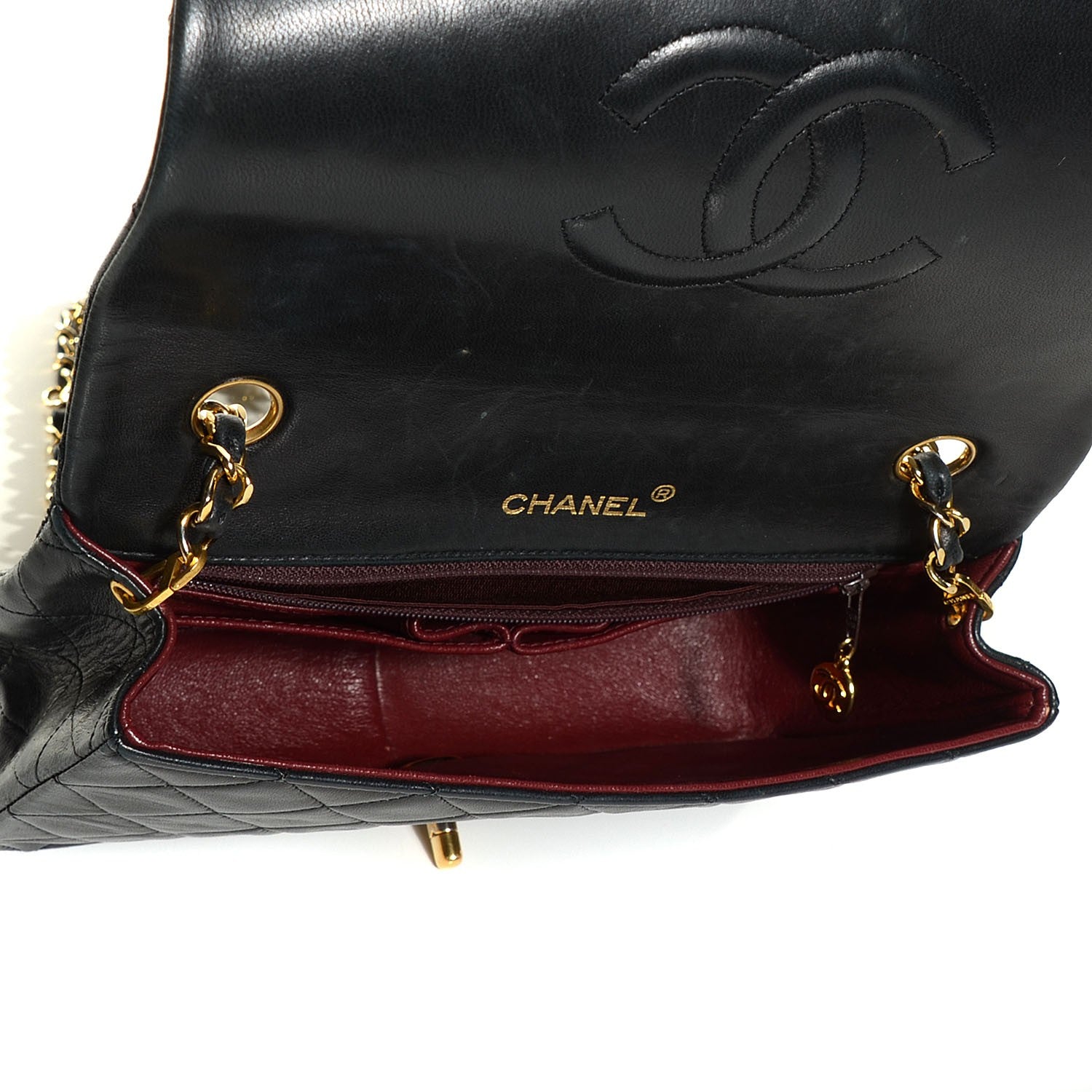 Chanel Lambskin Quilted Small Single Flap 5 of 11