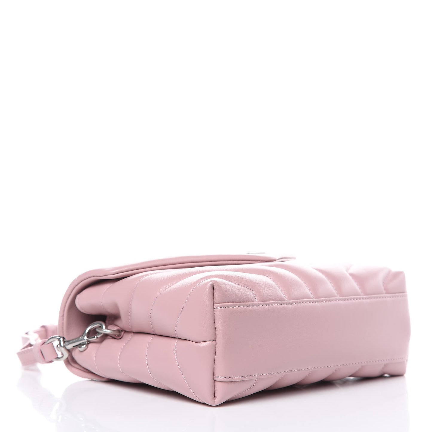 Calfskin Y Quilted Monogram Toy Loulou Crossbody Bag Tender Pink